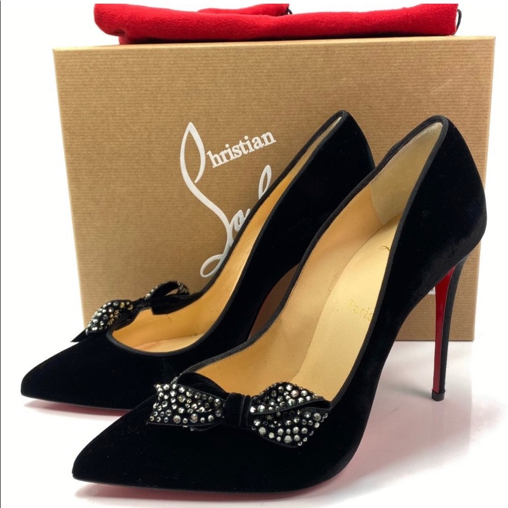 Christian Louboutin Madame Menule 100 Pumps